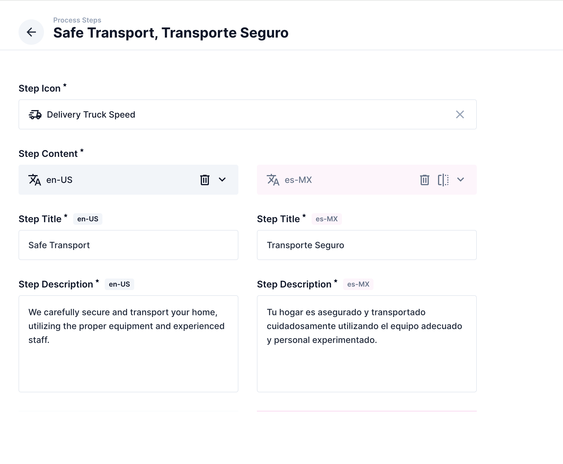Directus Process Screen Capture